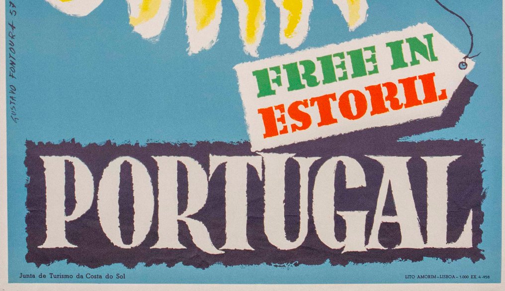 Gustavo Fontoura - Free in Estoril Portugal - 1950s #1.0