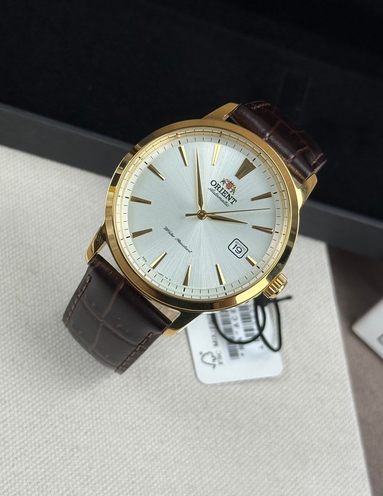 Orient - Symphony III Date Automatic - χωρίς τιμή ασφαλείας - RA-AC0F04S - Άνδρες - 2020+  #1.0