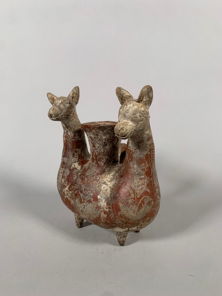 Amlash Terrakotta Zoomorf vase i terrakotta - 19 cm #2.1