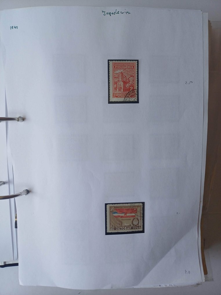Yugoslavia 1944/1970 - Huge collection in the folder - Michel Nr. 451 - 1405 #1.0