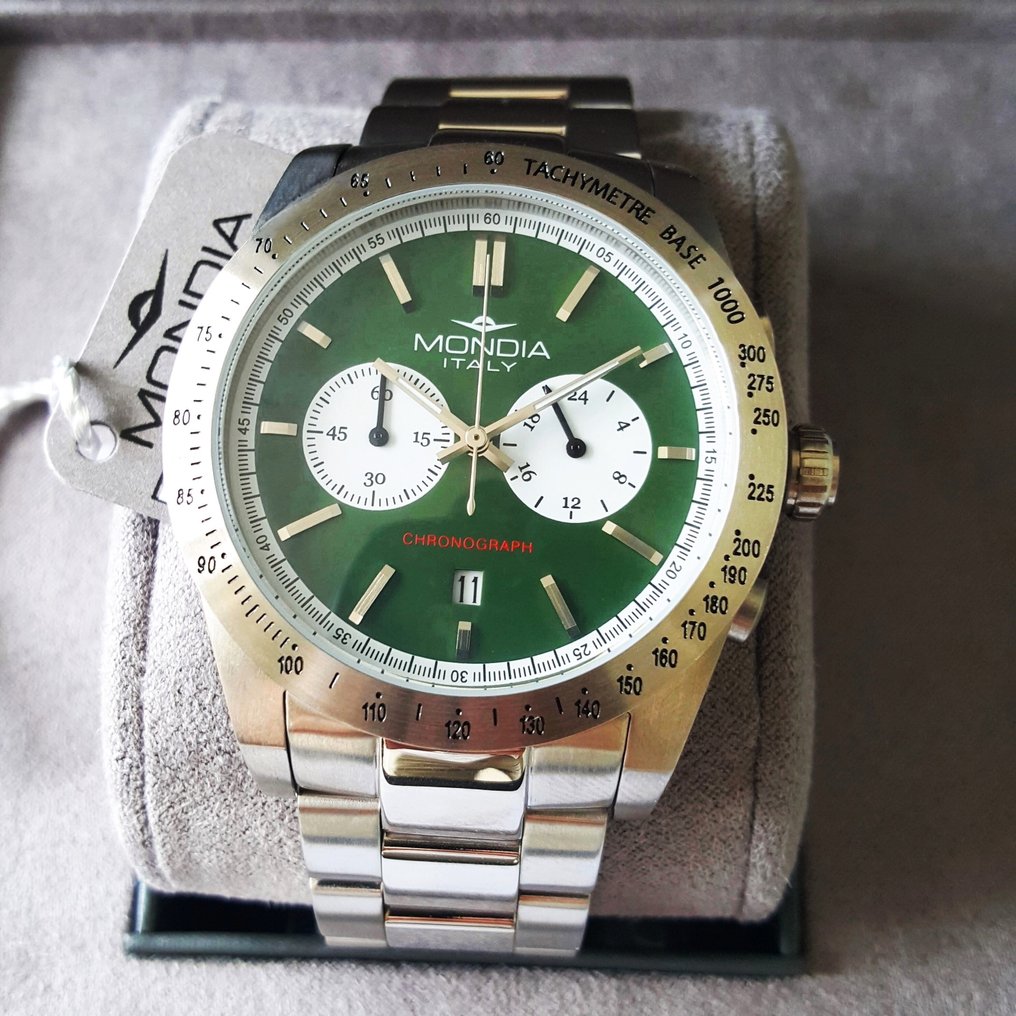 Mondia - Chronograph - Multifunction - Tachymeter - Steel - New - Zonder Minimumprijs - Heren - 2025 #1.0