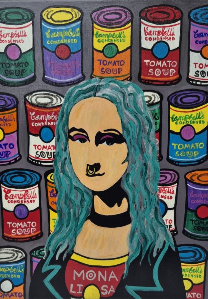 Midi (XX) - No Reserve - Pop MonaLisa - Unique work #1.0