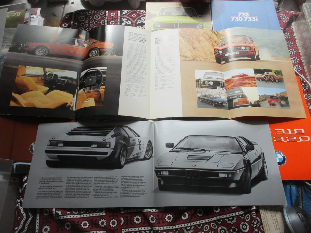BMW M1/1502/3-sweries/5-series/7-series (jaren zeventig) - Brochure - 1972 #2.1