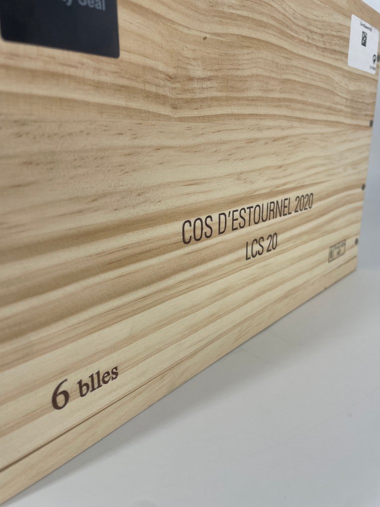 2020 Chateau Cos d'Estournel - Saint-Estèphe 2ème Grand Cru Classé - 6 Flaskor (0,75L) #3.2