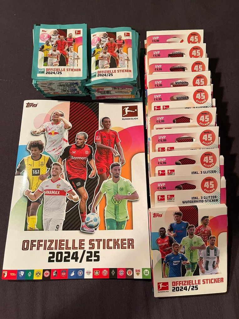 2024/25 Topps Bundesliga - 100 Booster pack - Lähes täydellinen (NM) #1.0