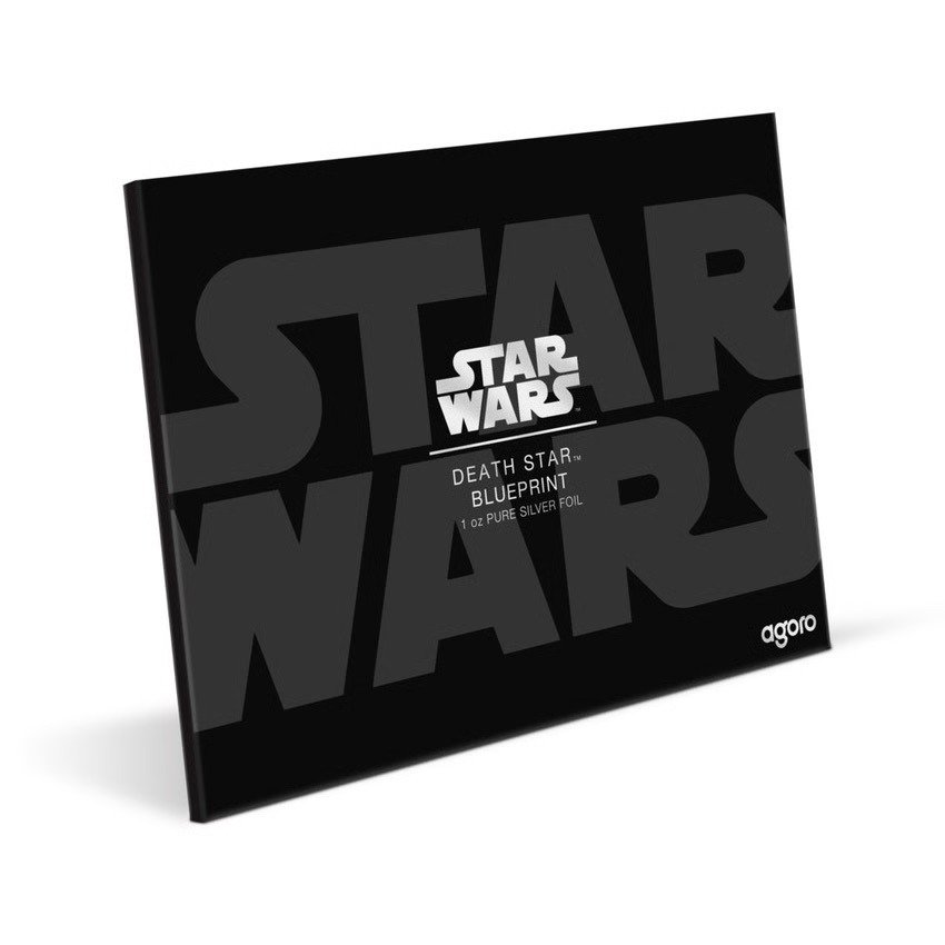 Niue. 2 Dollars 2025 Star Wars(TM) Blueprints: Todesstern 1 Oz (.999) #2.1