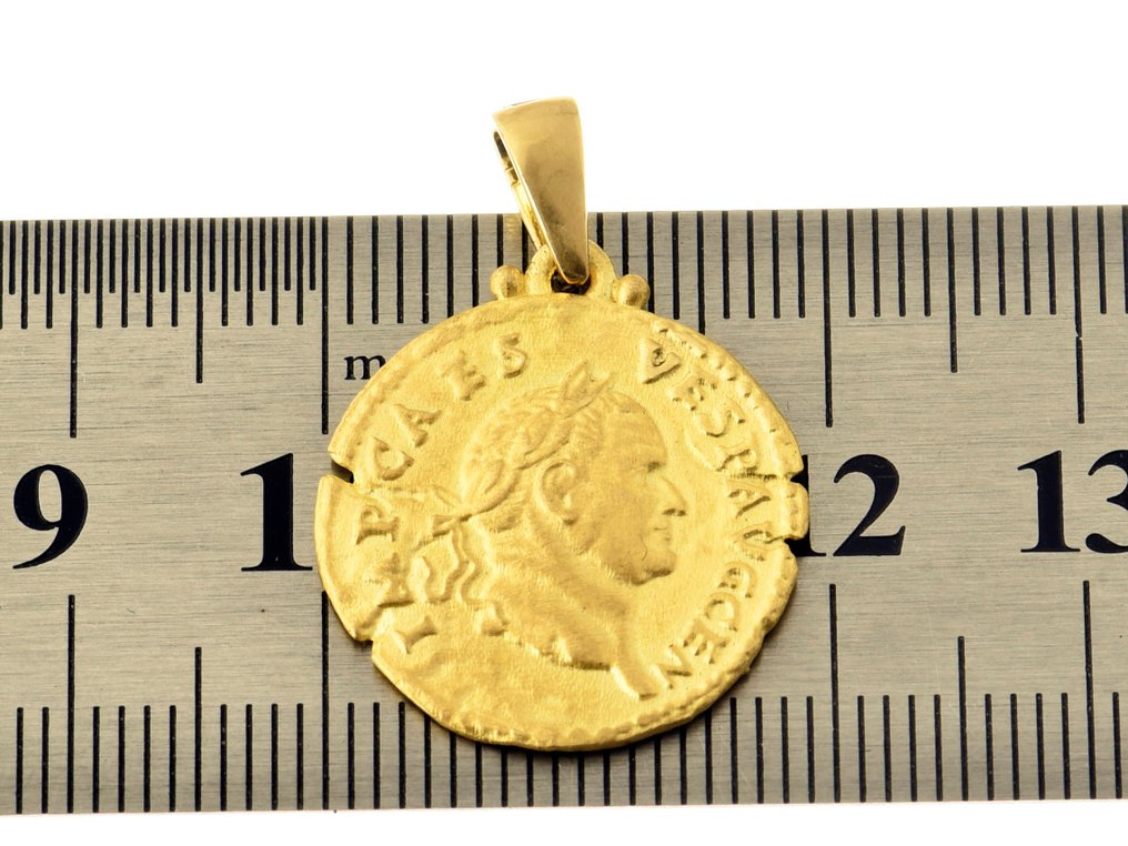 Pandantiv monedă - 18 ct. Aur galben #3.2