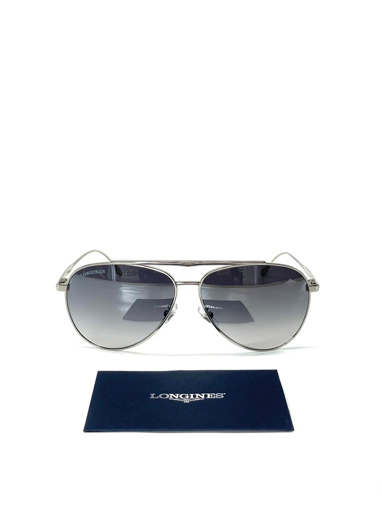 Other brand - LONGINES, LG0005-H/S 16C, Cat.:*3 Smoke Gradient ZEISS lenses, Palladium White Gold Plated, *New - Γυαλιά ηλίου #3.2