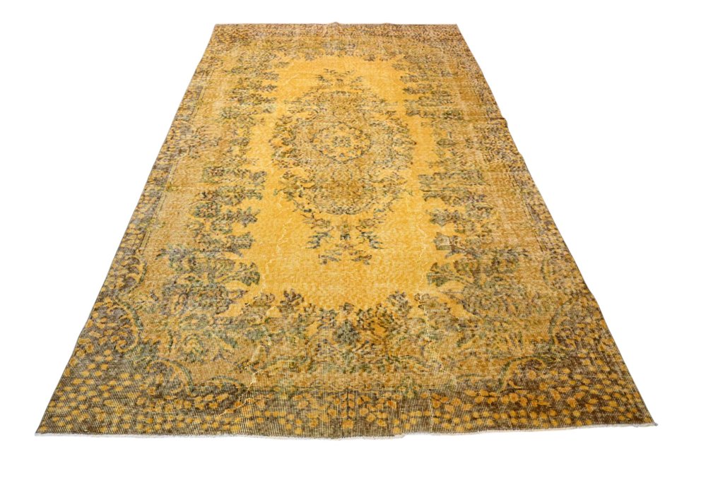 黄色复古 - 小地毯 - 285 cm - 165 cm - 带证书 #3.2