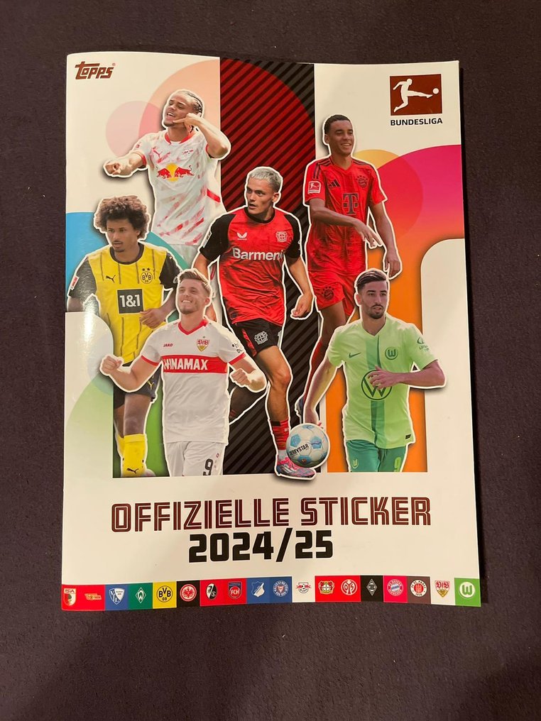 2024/25 Topps Bundesliga - 100 Booster pack - Lähes täydellinen (NM) #1.0