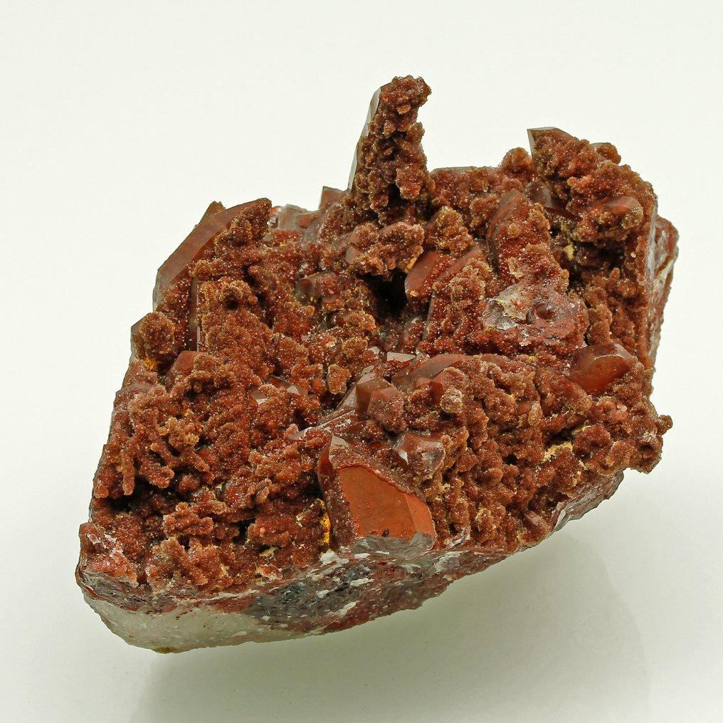 Large Hematoid Quartz Crystals - Height: 16 cm - Width: 11 cm- 1409 g #2.1