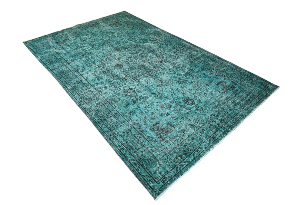 Turquoise κλασικό - Χαλί - 255 cm - 160 cm - με πιστοποιητικό #2.1
