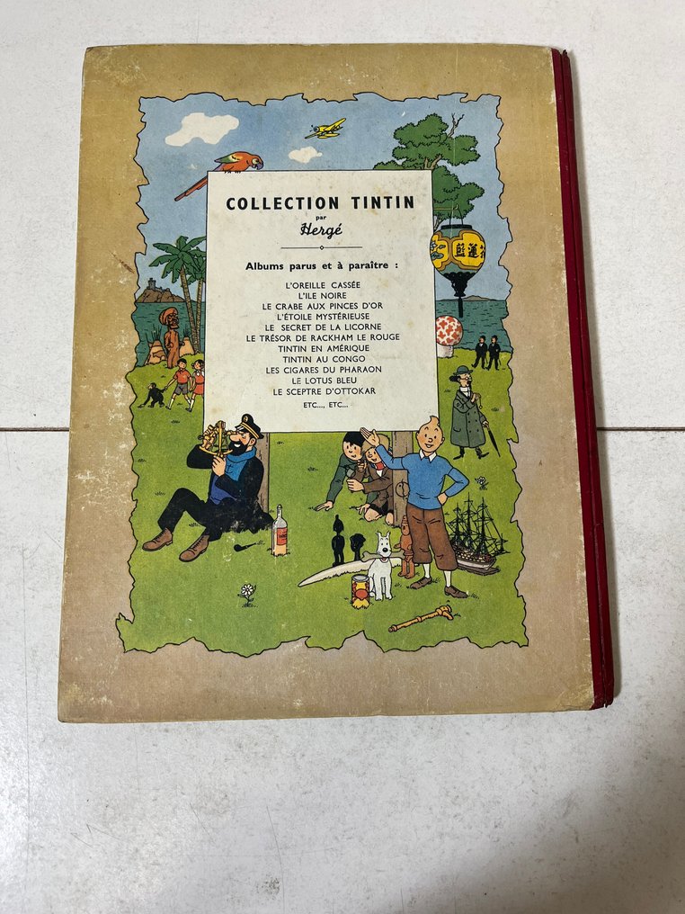 Tintin 3 - Tintin en Amérique (B1) - C - EO couleur - 1 Album - EO - 1945 #2.1