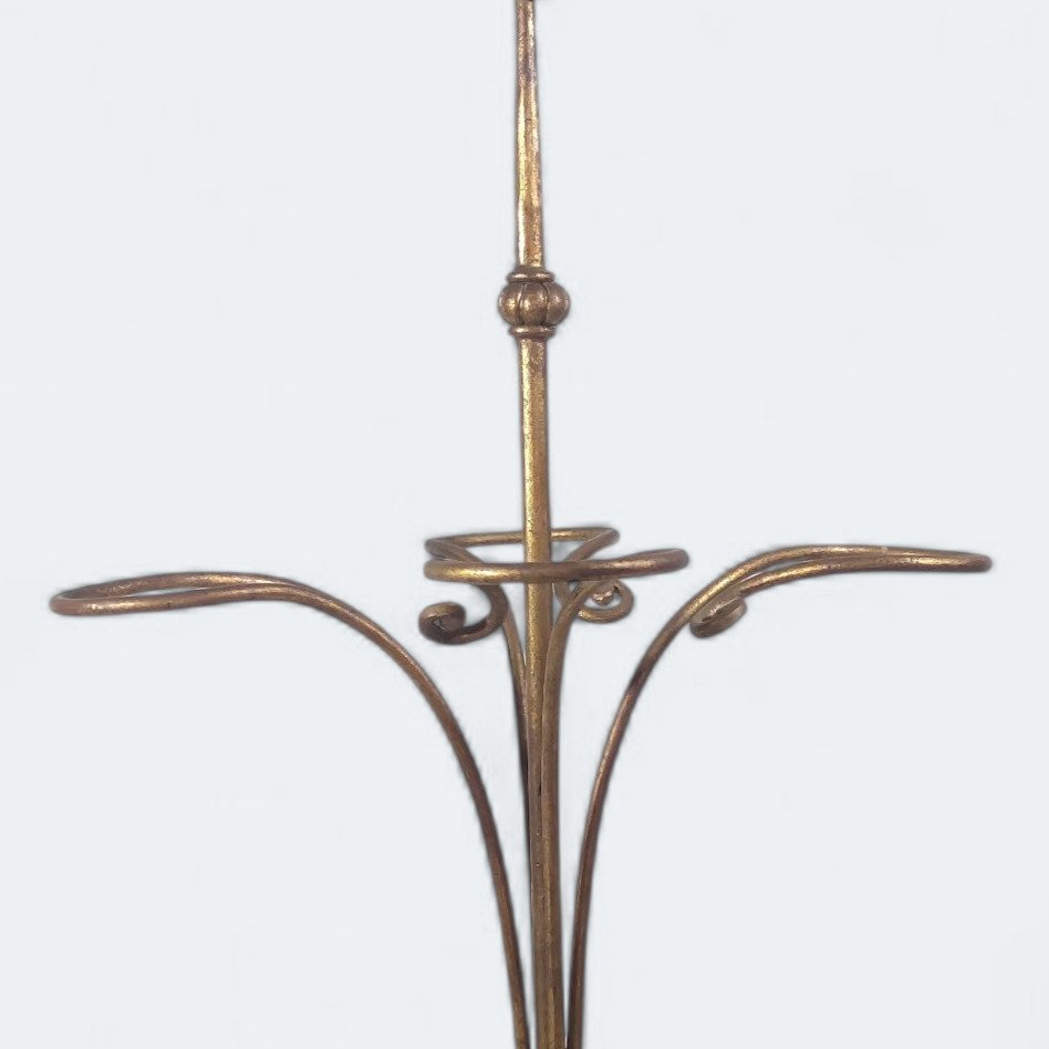 雨伞架/支架 - 35 x 85 鞭打伤 - 熟铁 - Art Nouveau #3.2