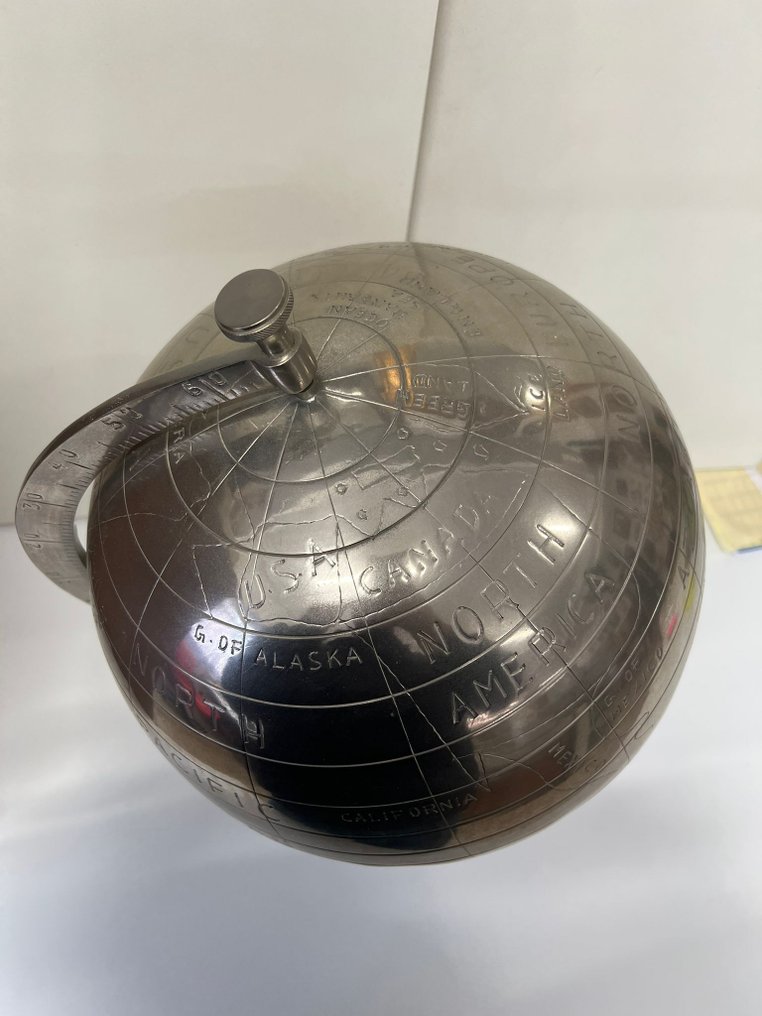 Mappamondo - KARE DESIGN - MAPPAMONDE IN METALLO KAR - 1990-2000 #2.1