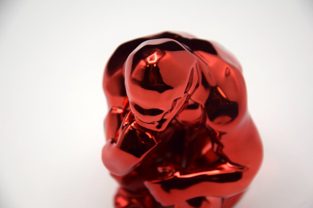 Richard Orlinski (1966) - Kong Penseur Spirit (Red Edition) #4.3