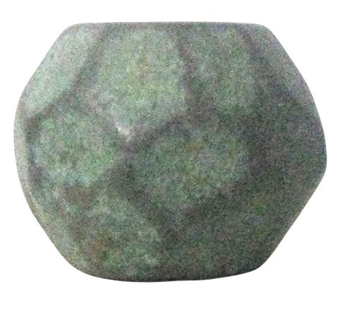 Poids en Bronze Byzantin orné de motifs polyédriques, diamètre de 15 mm, du 7e au 10e siècle après  - Allemagne  #1.0