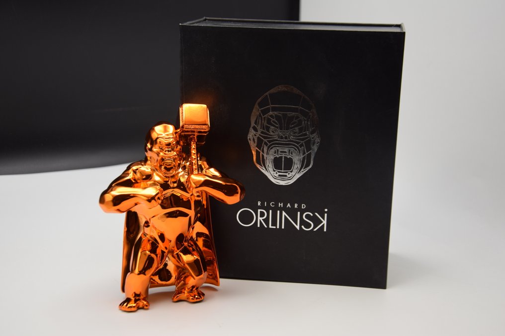 Richard Orlinski (1966) - Kong Hammer (Orange Edition) #1.0