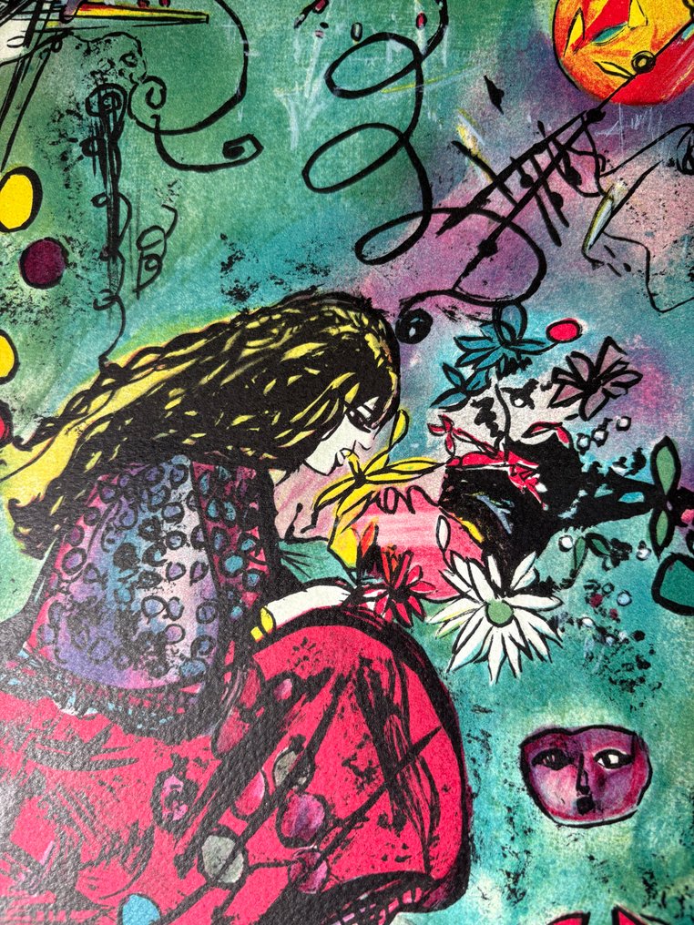 Sandra Jayat (1939 ) - Les musiciennes #2.1