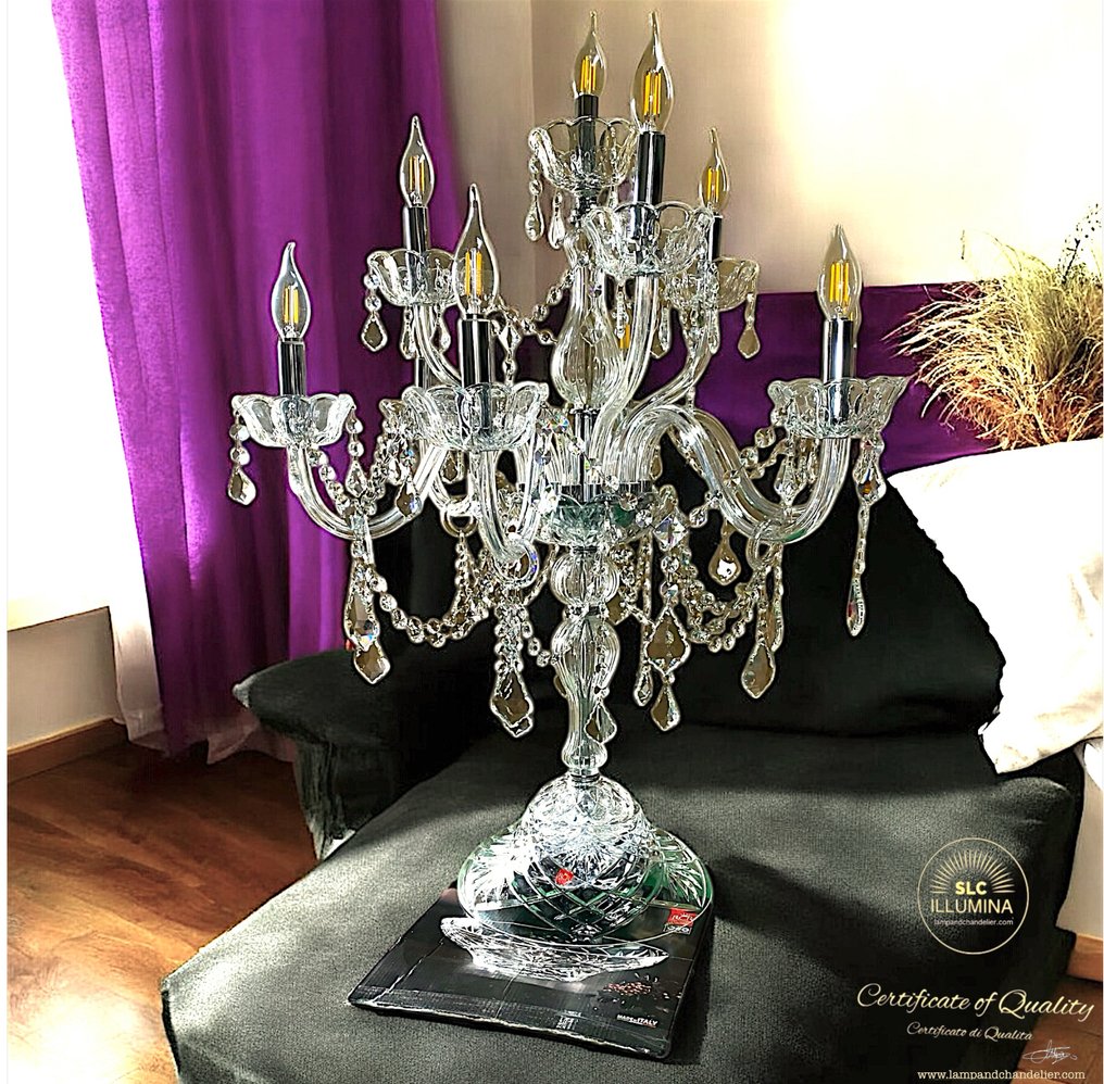 SLC Illumina - MG - 台灯 - RCR 10 灯 - 水晶 - RCR 台灯 #1.0