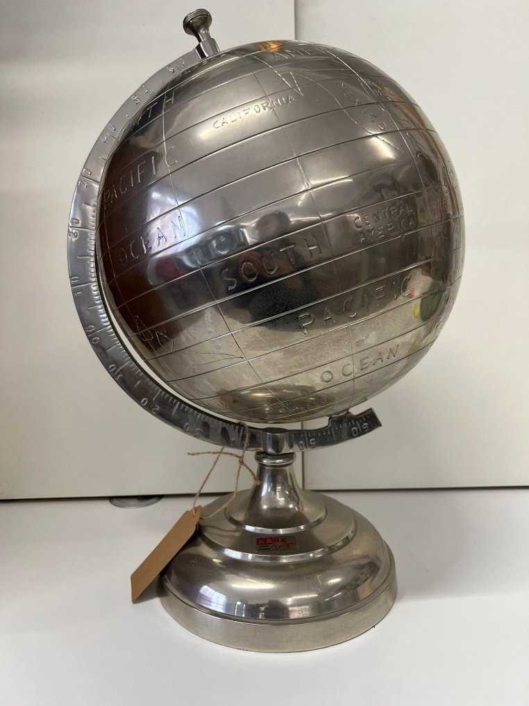 Mappamondo - KARE DESIGN - MAPPAMONDE IN METALLO KAR - 1990-2000 #1.0