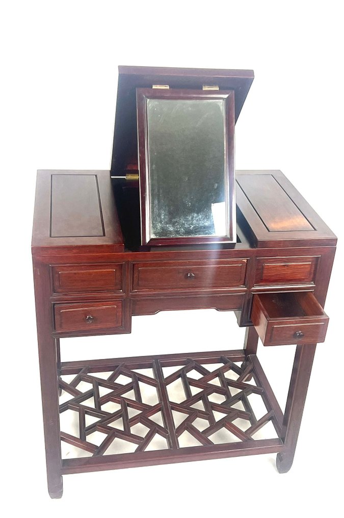 Chinoiserie - Coiffeuse - Lemn - masă de toaletă #2.1