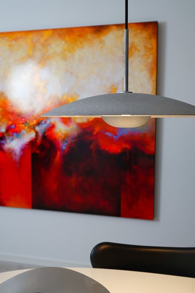 Lumega - Hanging lamp - Winthers - Silver - Metal - No Reserve #1.0