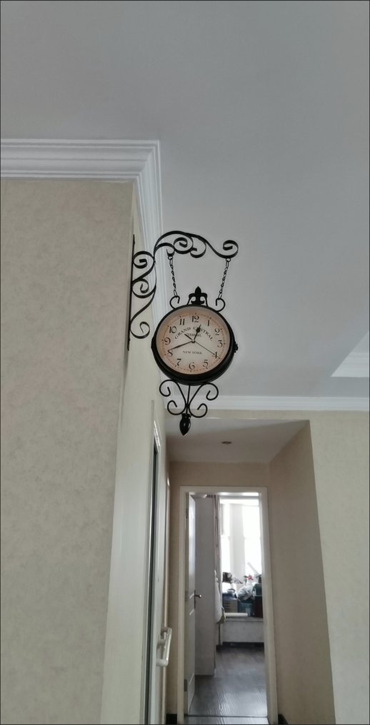 Wanduhr - Retro nostalgic wall clock - - Eisen - kürzlich - Retro nostalgische Wanduhr #2.1