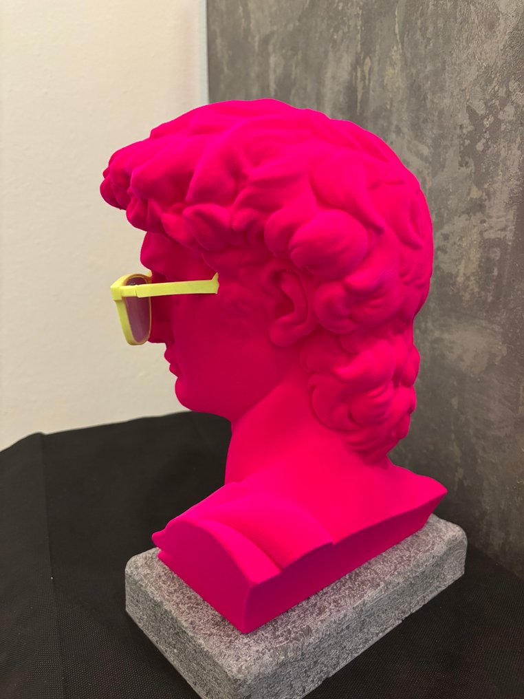 KIRAS - "DAVID POP GENERATION VELLUTO FUCSIA " - VERSIONE GRANDE #3.2