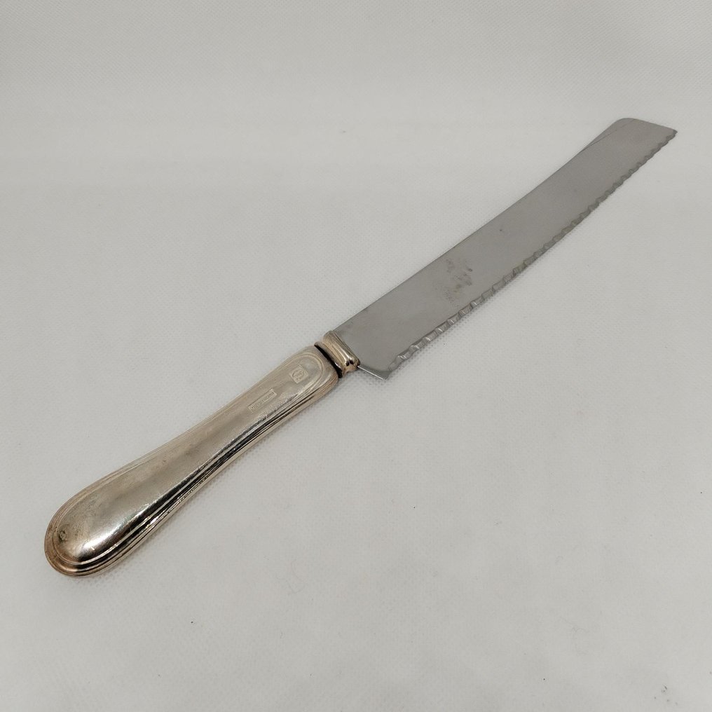 食品夹 (2) - 镀银金属 - 1970-1980 #4.3