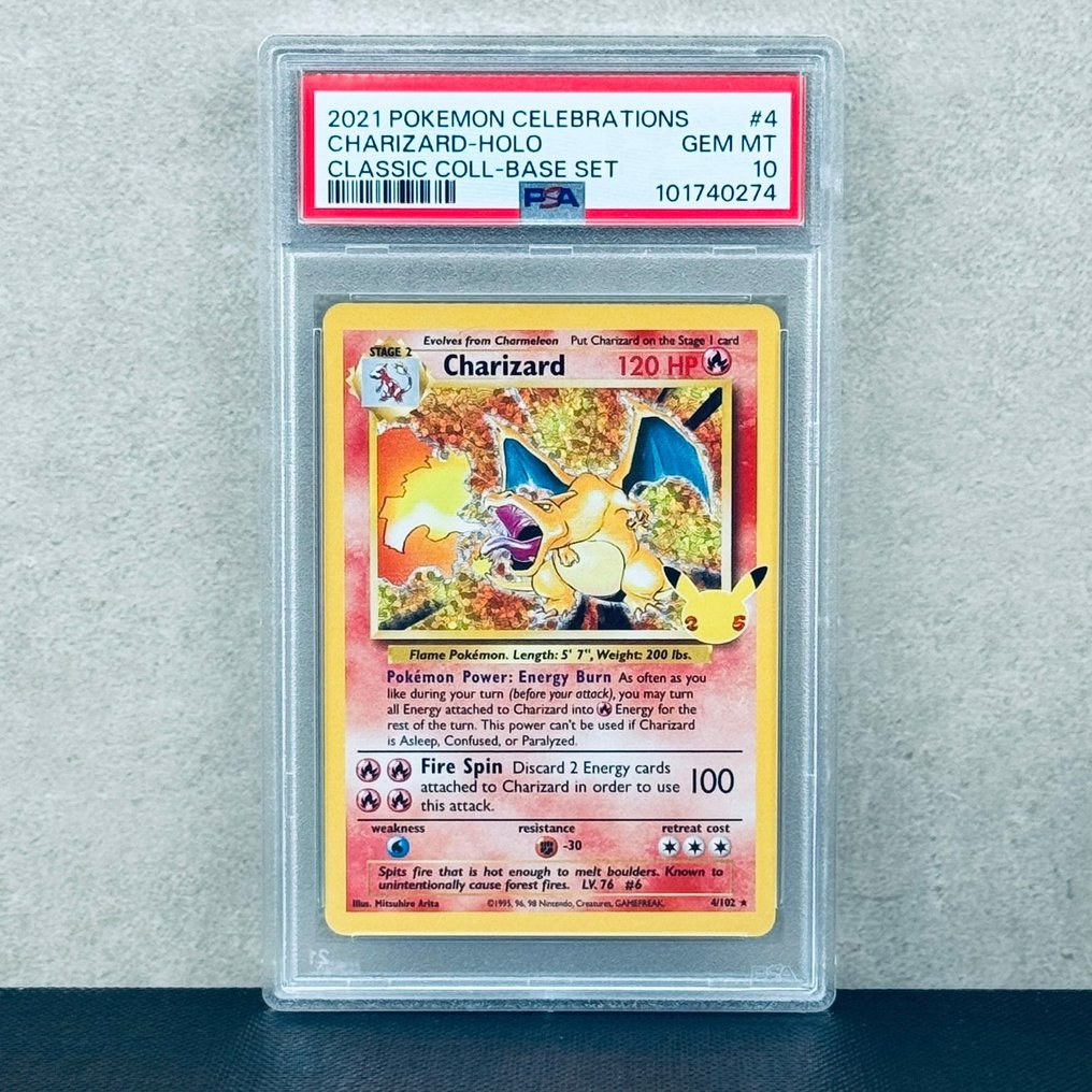 Pokémon Graded card - Celebrations Set: Venusaur Holo #15 + Charizard Holo #4 + Blastoise Holo #2 - Pokémon - PSA 10 #4.3
