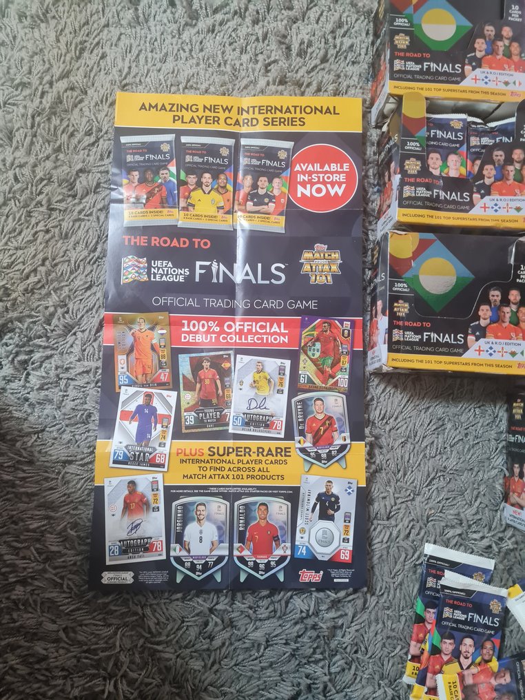 2022 Topps Road to UEFA Nations League Finals - 15 Box - Good (GD) #1.0