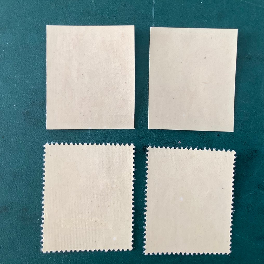 Duitse Rijk 1945 - SA en SS getand en ongetand - Michel 909/910 en 909U/910U #4.3