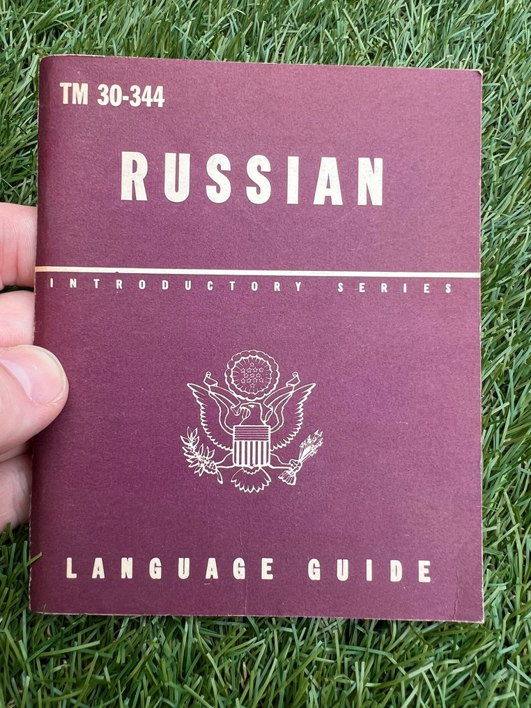 US Army Soldiers Russian Language Guide - Infantry - Army - POW - Red Army - Funny cartoons - 1943 #1.0