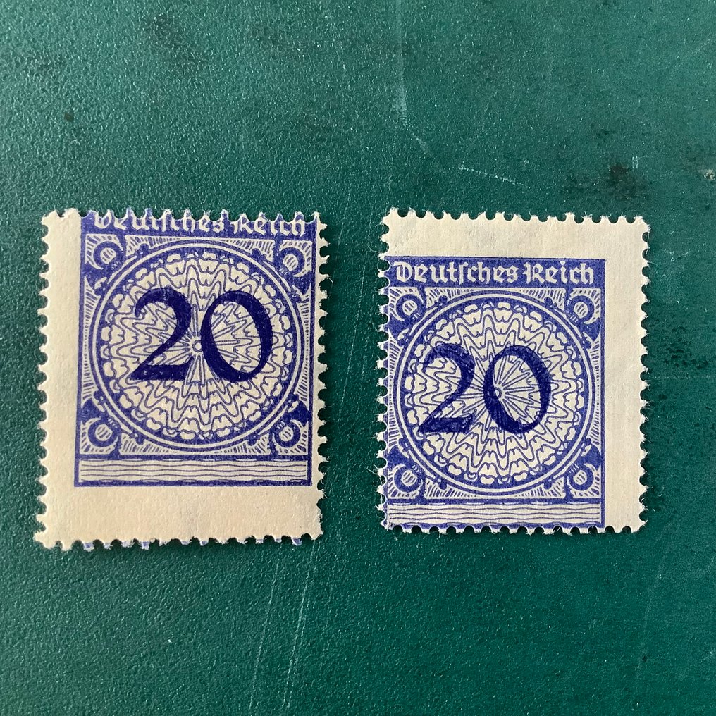 Empire allemand 1923 20 Pf motif - Fcf876ca 4e22 47ae 9cb0 A8b031806160 