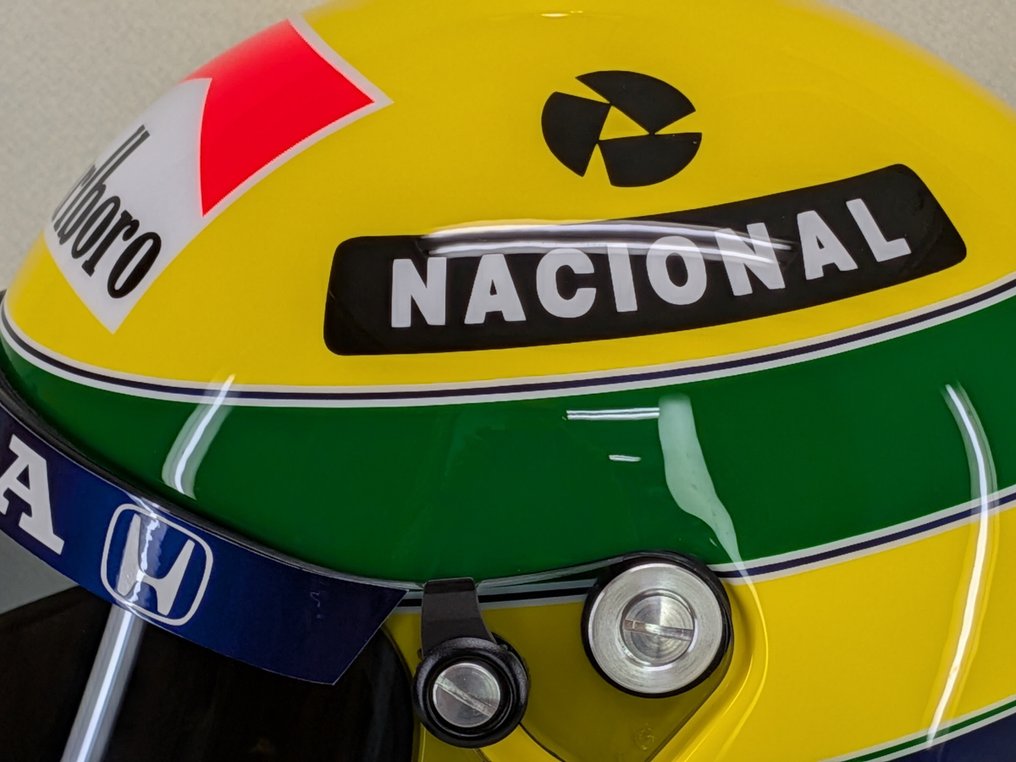 迈凯轮 - 埃尔顿·塞纳 - 1991 - 仿制头盔  #4.3