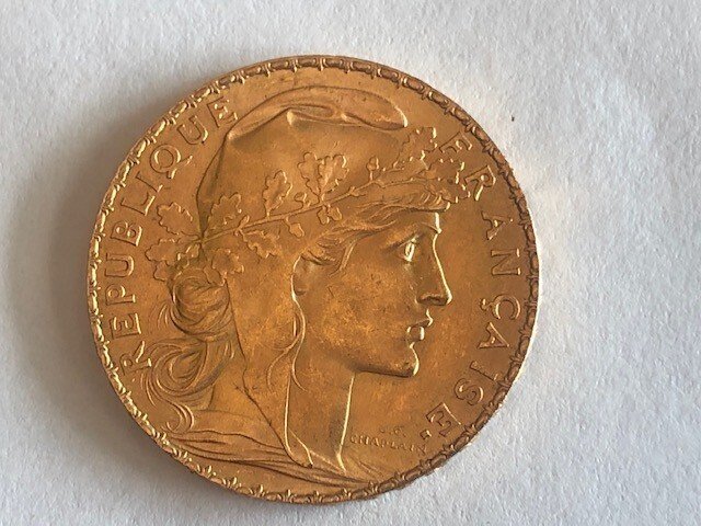 法國. 20 Francs 1914 Marianne #1.0