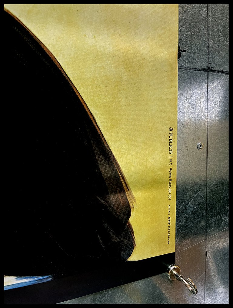 Anonymous - Manifesto Originale "L'Instant Taittinger - Grace Kelly, Champagne" - 1980s #3.2