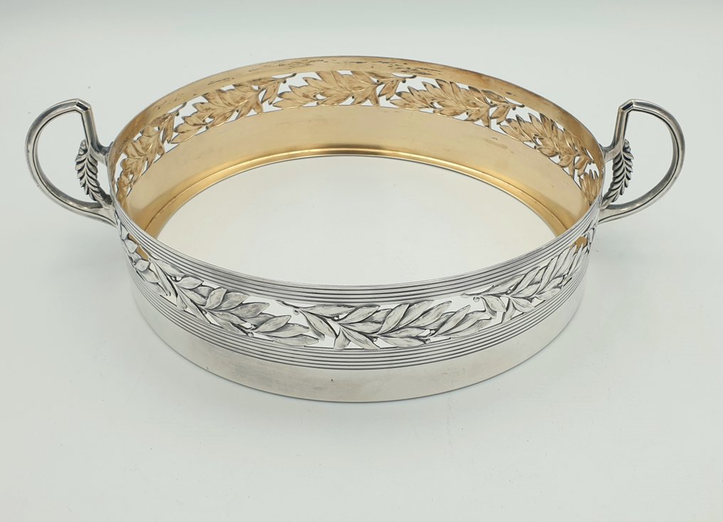 WMF / Geislingen - Centrepiece  - Silverplated, Glass #3.2