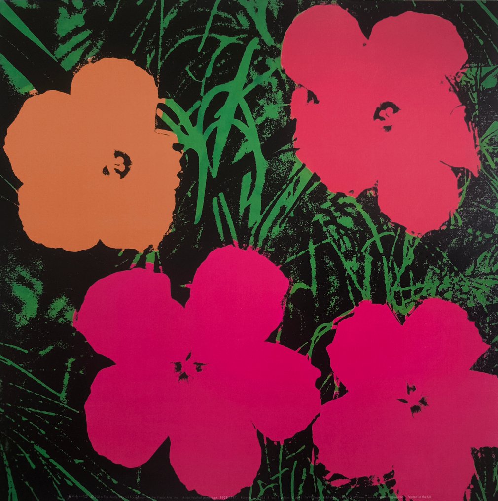 Andy Warhol (1928-1987) (after) - "Flowers" · Set of 8 variants #2.1
