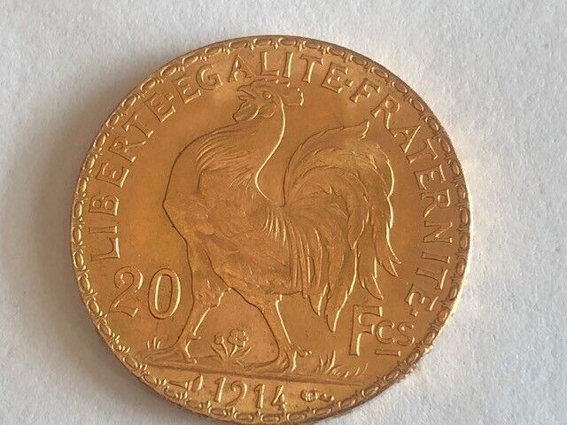 法國. 20 Francs 1914 Marianne #1.0
