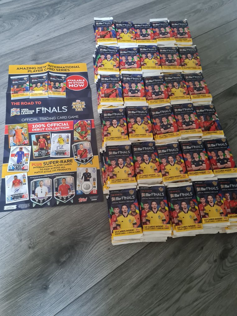 2022 Topps Road to UEFA Nations League Finals - 300 Pack - Good (GD) #1.0
