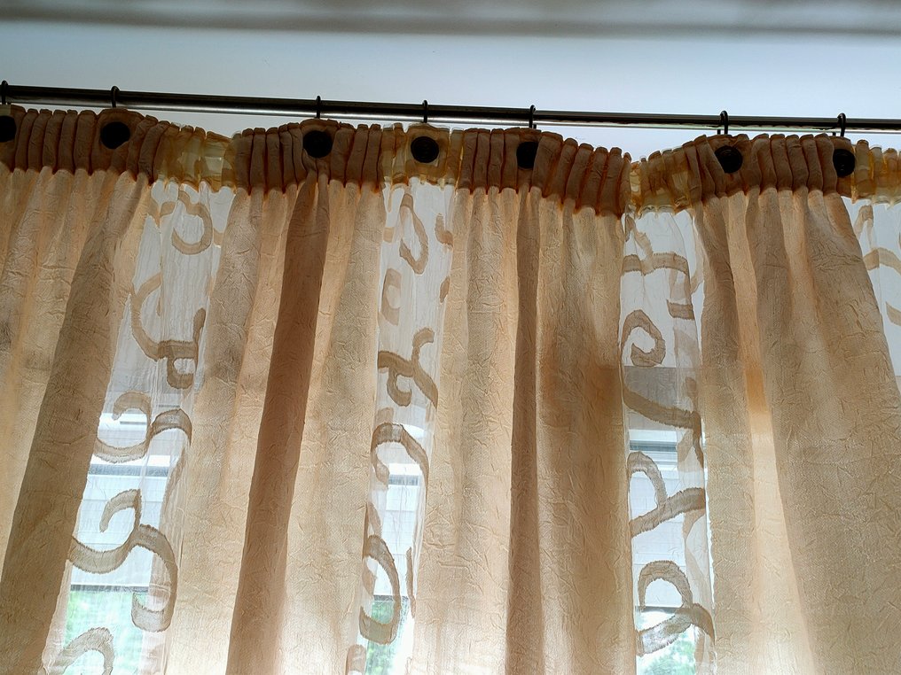 帘子 - 窗帘面料  - 358 cm - 255 cm - 帘子 #3.2