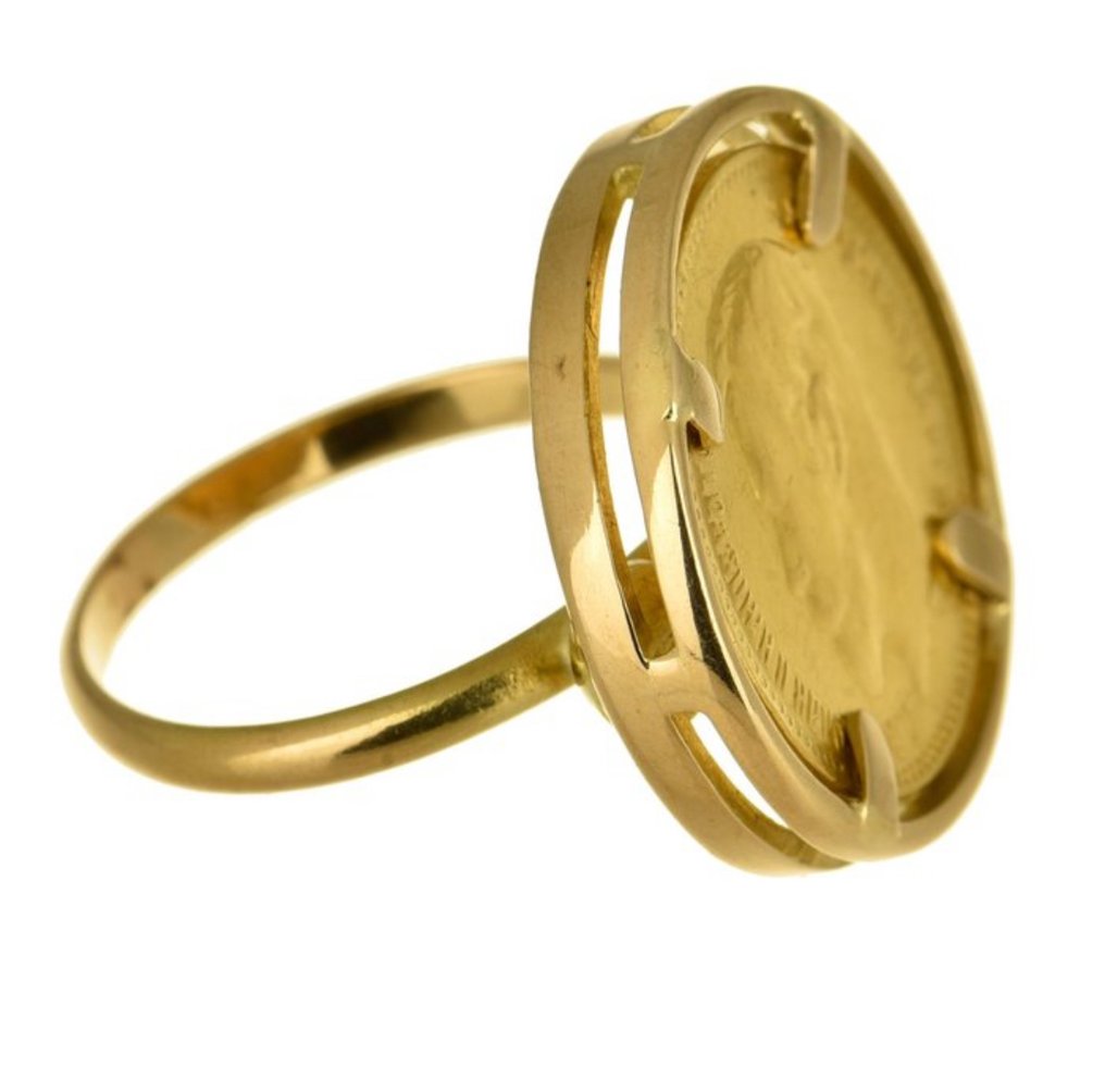 Ring - 18 kt. Yellow gold #1.0