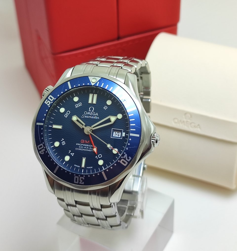 Omega - Seamaster Diver 41 GMT - No Reserve Price - 2535.80.00 - Men - 2010-2020 #1.0