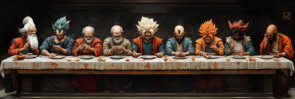 I_KONIQ - Goku last supper - Giga size #1.0