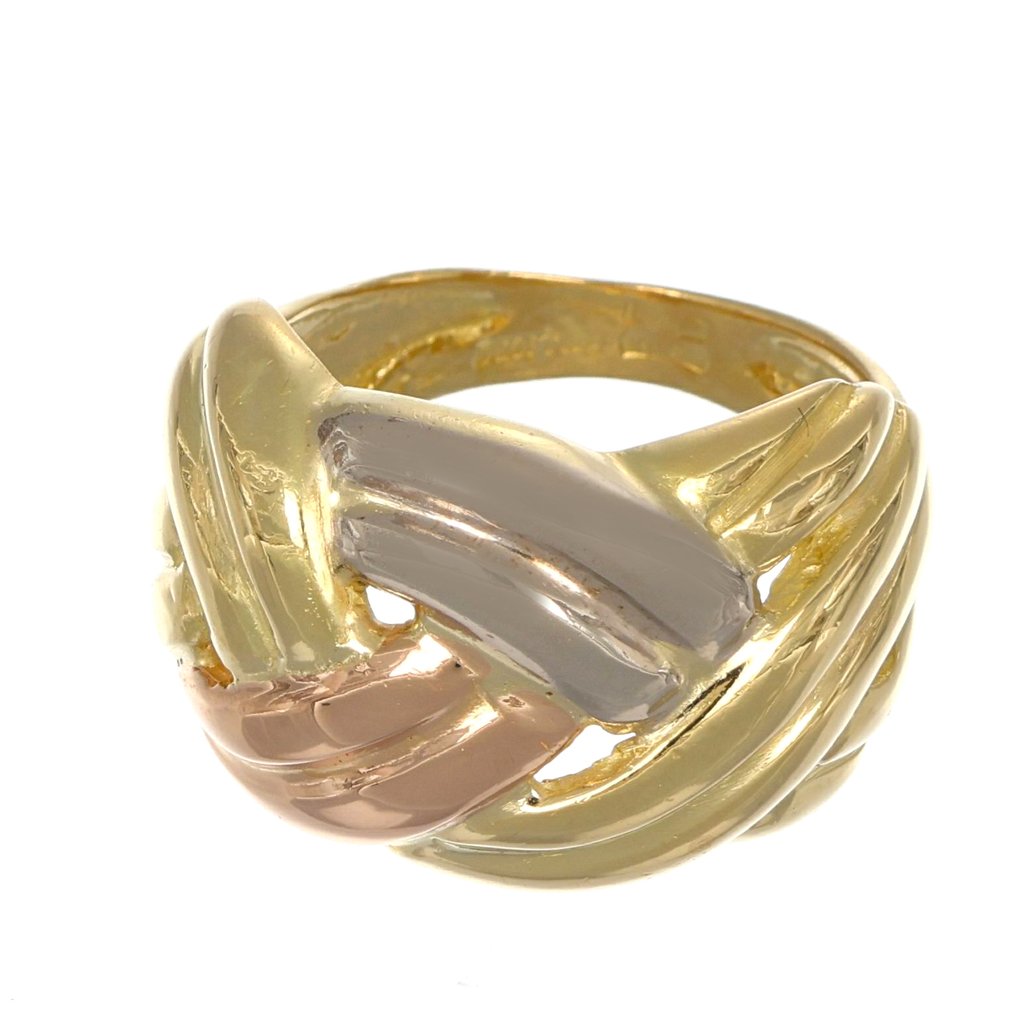 Bague - 18 carats Or jaune, Or blanc, Or rose #3.2