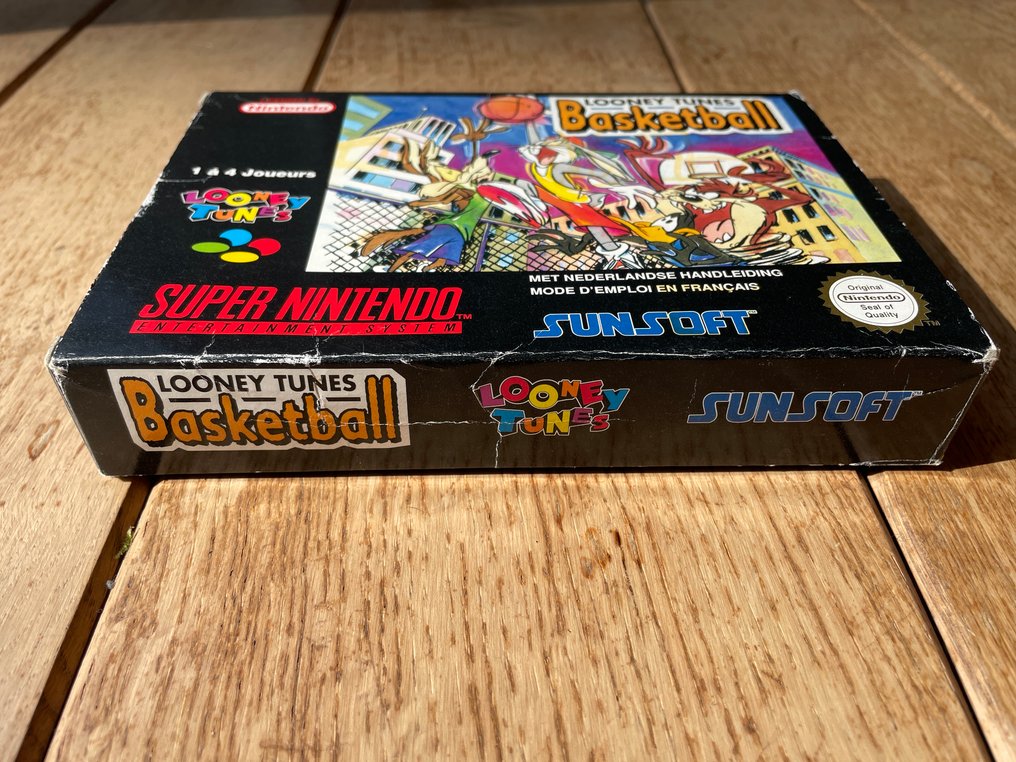 Nintendo - Snes - Looney Tunes Basketball CIB rare Pal FAH - Video game - In original box #2.1