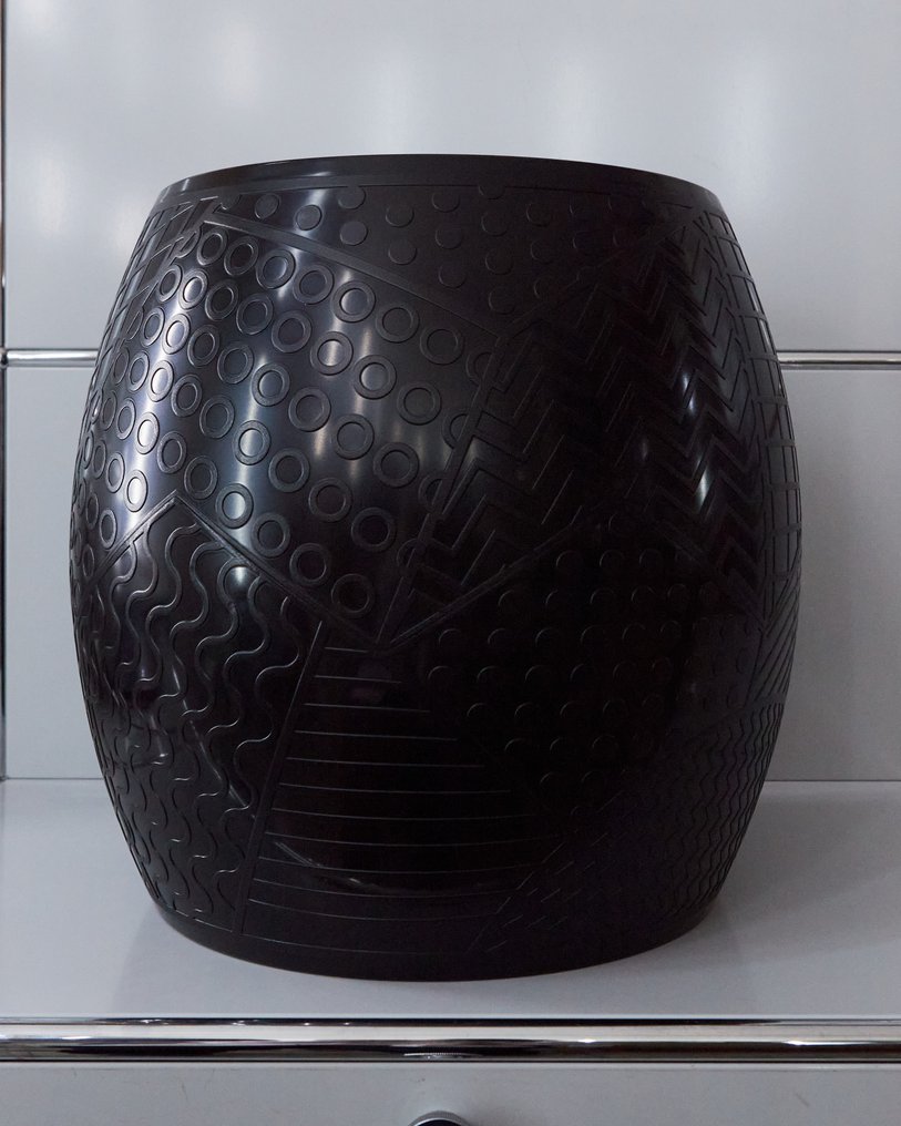 Kartell - Alessandro Mendini - Stool - Roy - Black - Plastic #1.0