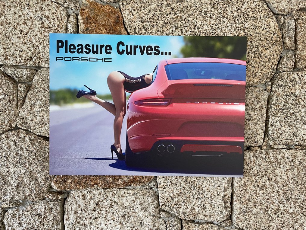 Αφίσα διαφήμισης αλουμινίου. - Porsche - NO ENVIO A CANARIAS #1.0